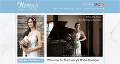 Desktop Screenshot of bangorbridal.com