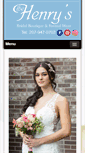 Mobile Screenshot of bangorbridal.com